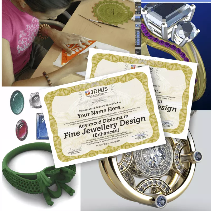 Fine Jewellery Design Advanced Diploma