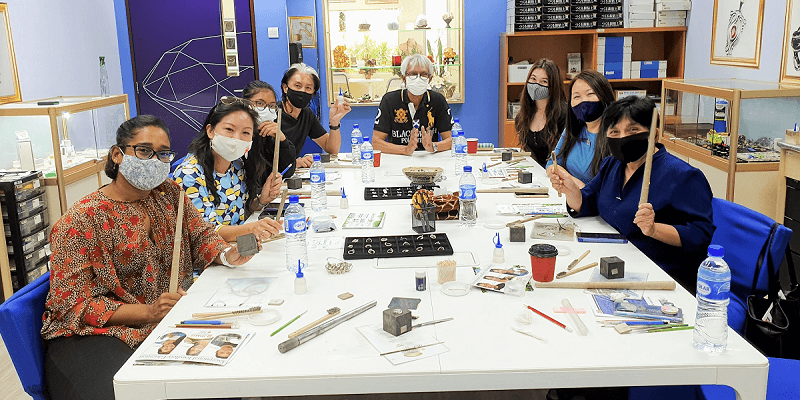 Picture of JDMIS Silversmithing (metal clay) class