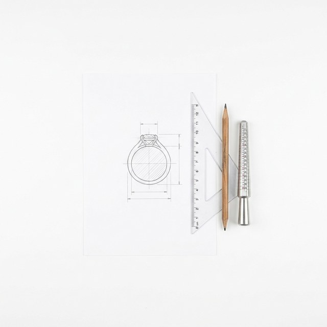 How Jewellery Designers Draw Rings to Scale