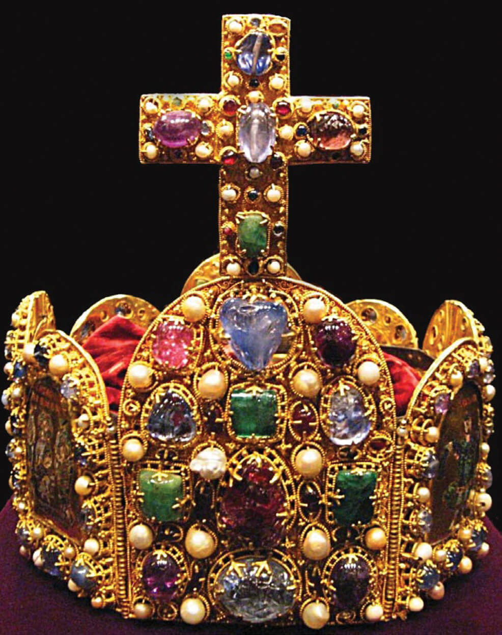 Imperial Crown of the Holy Roman Empire, 10th Century - Kunsthistorisches Museum, Vienna