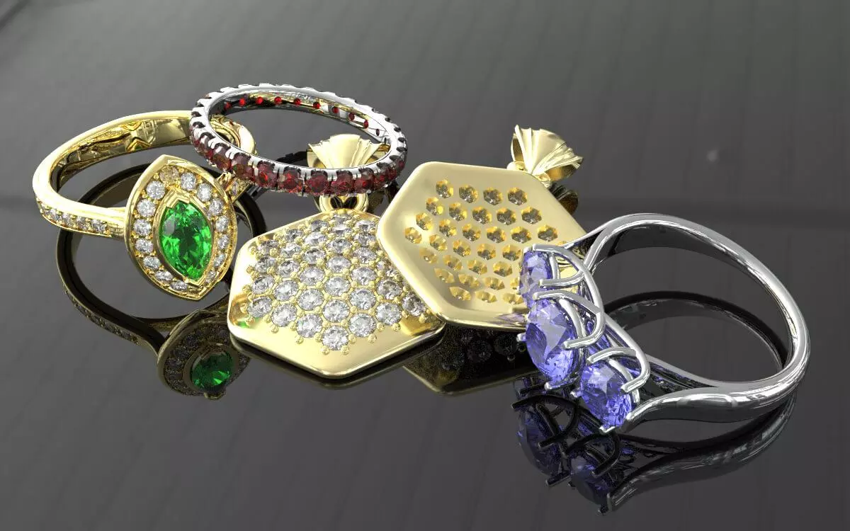 Intermediate 3D Modelling jewellery design certificate courses