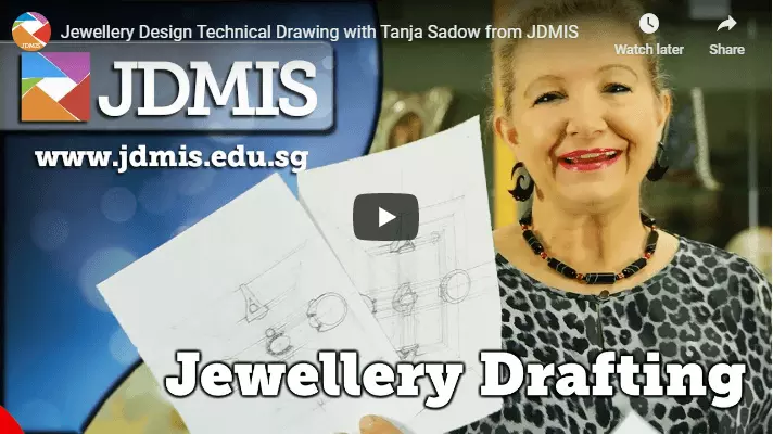 Jewellery Design Technical Drawing with Tanja Sadow