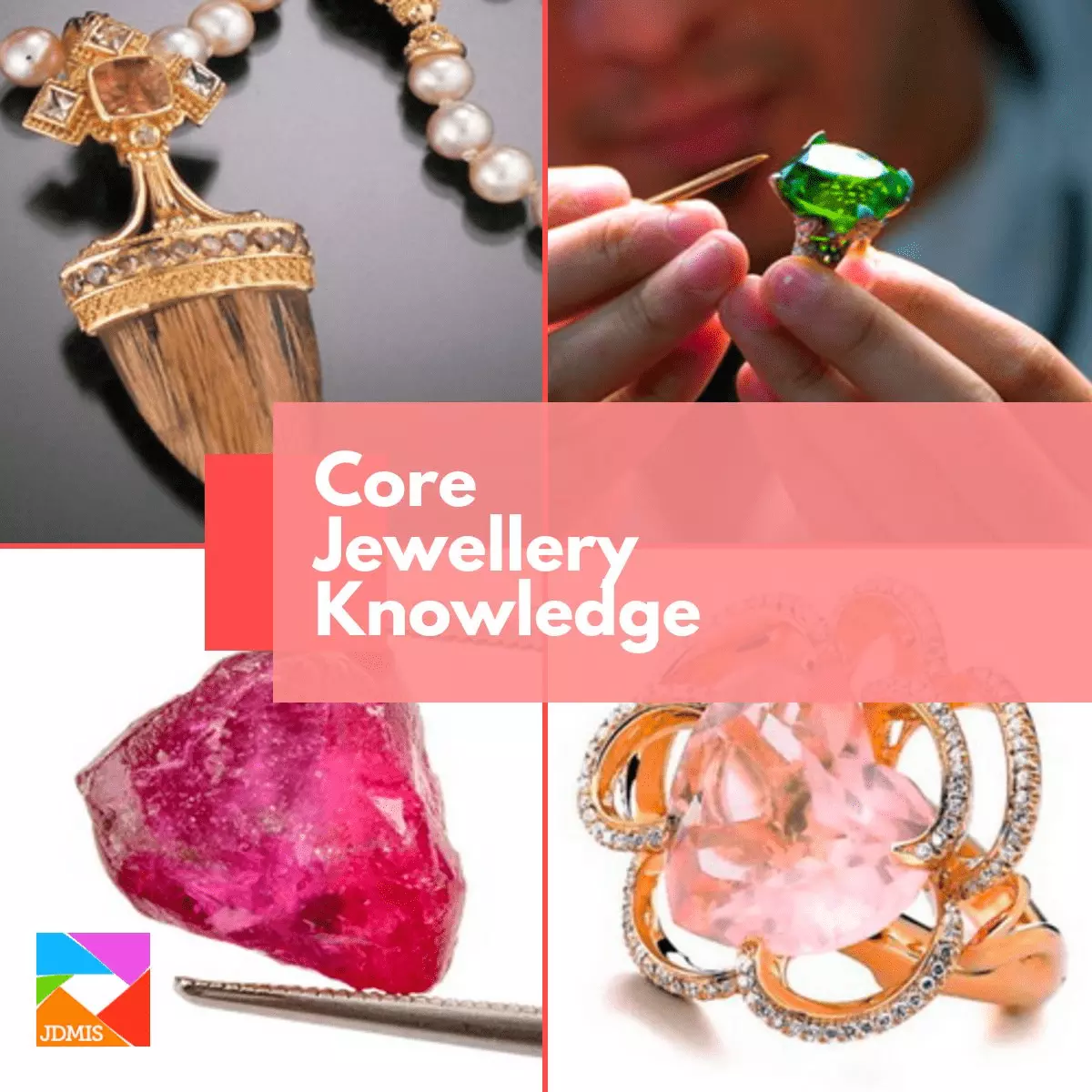 Explore the fabulous world of jewellery gathering the knowledge that the industry requires.